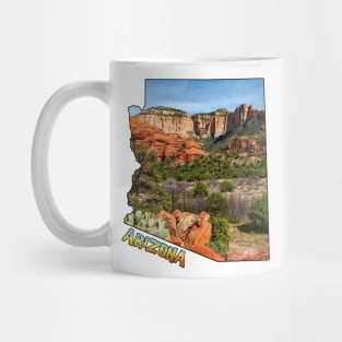 Arizona (Green Desert Canyon) Mug